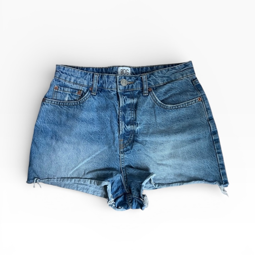 BDG Summer Cutoff Short Frayed Jean Shorts - SZ: 29